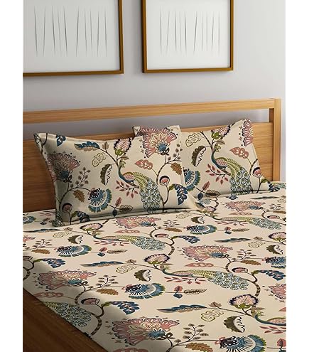 UniqChoice 100% Cotton Red Colour Saganari Traditional